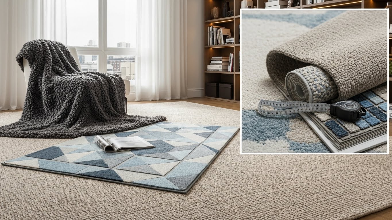 How to Select the Perfect Living Room Rugs and Mats