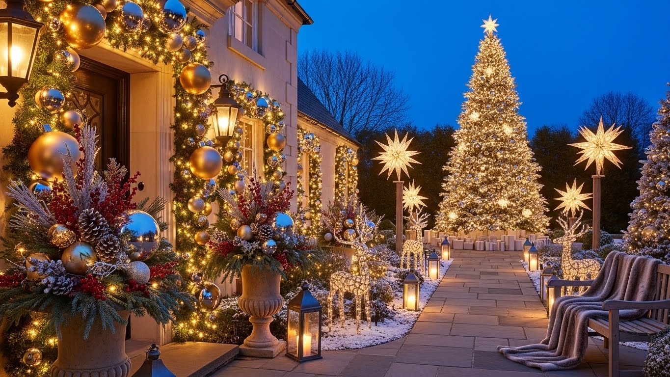 12 Luxury Outdoor Christmas Decor Ideas
