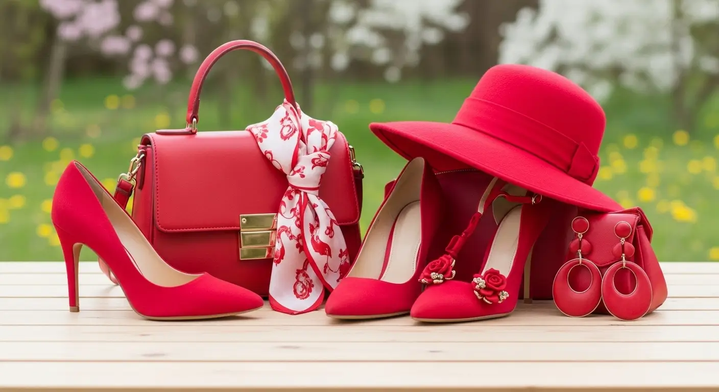 12 Cherry Red Accessories for Spring Outfits