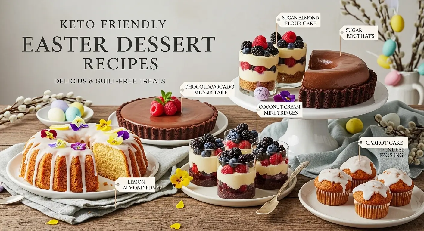 12 Keto Friendly Easter Dessert Recipes
