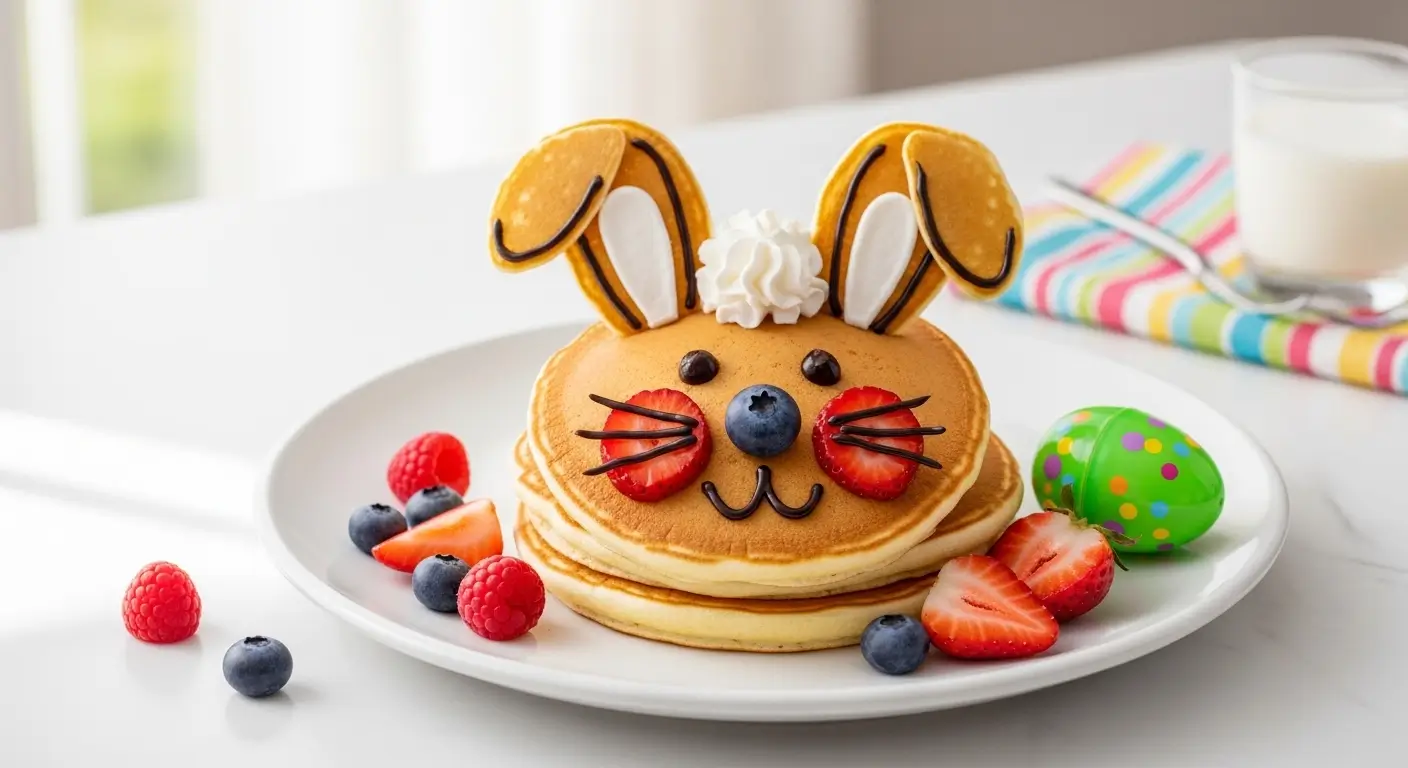 12 Easter Bunny Pancake Ideas for Kids
