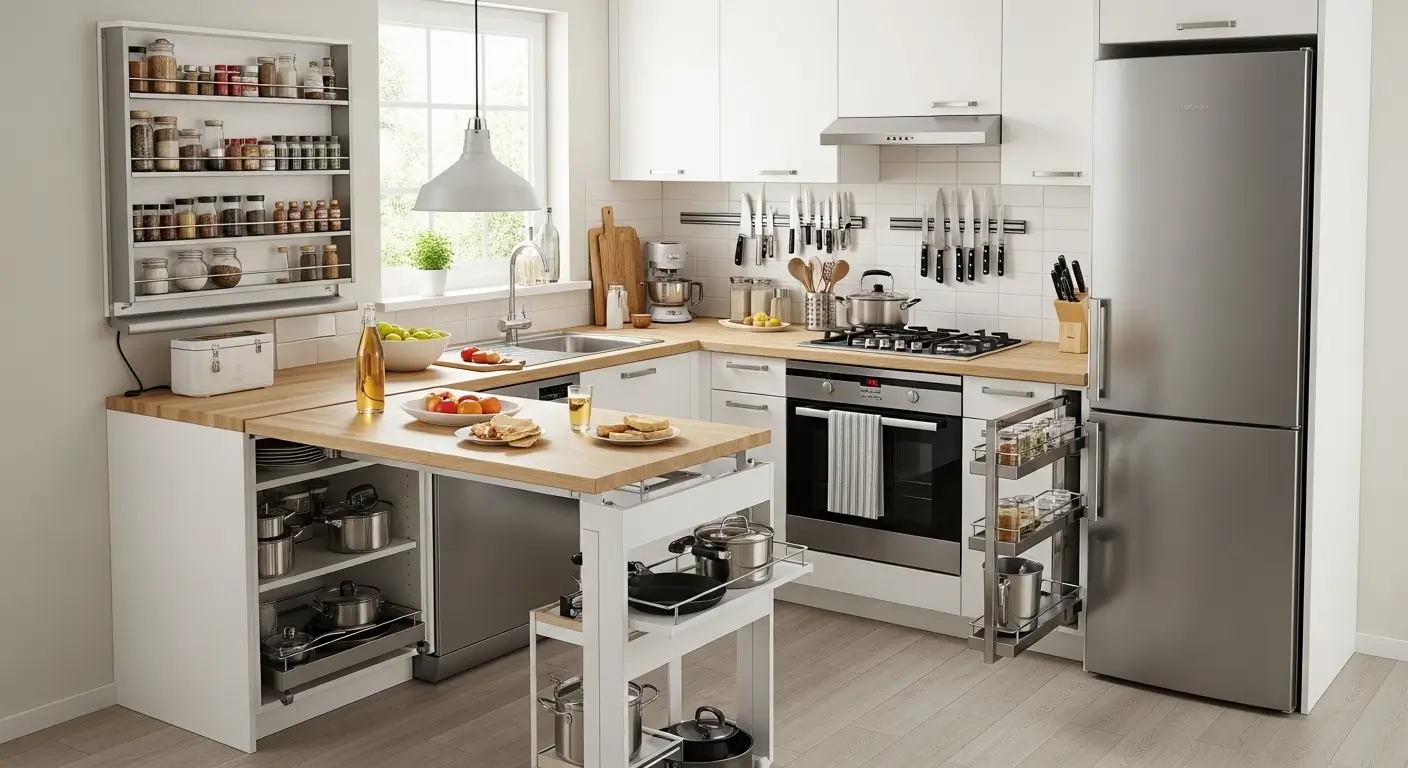 12 Genius Furnitureโs for Small Kitchen Ideas to Maximize Space