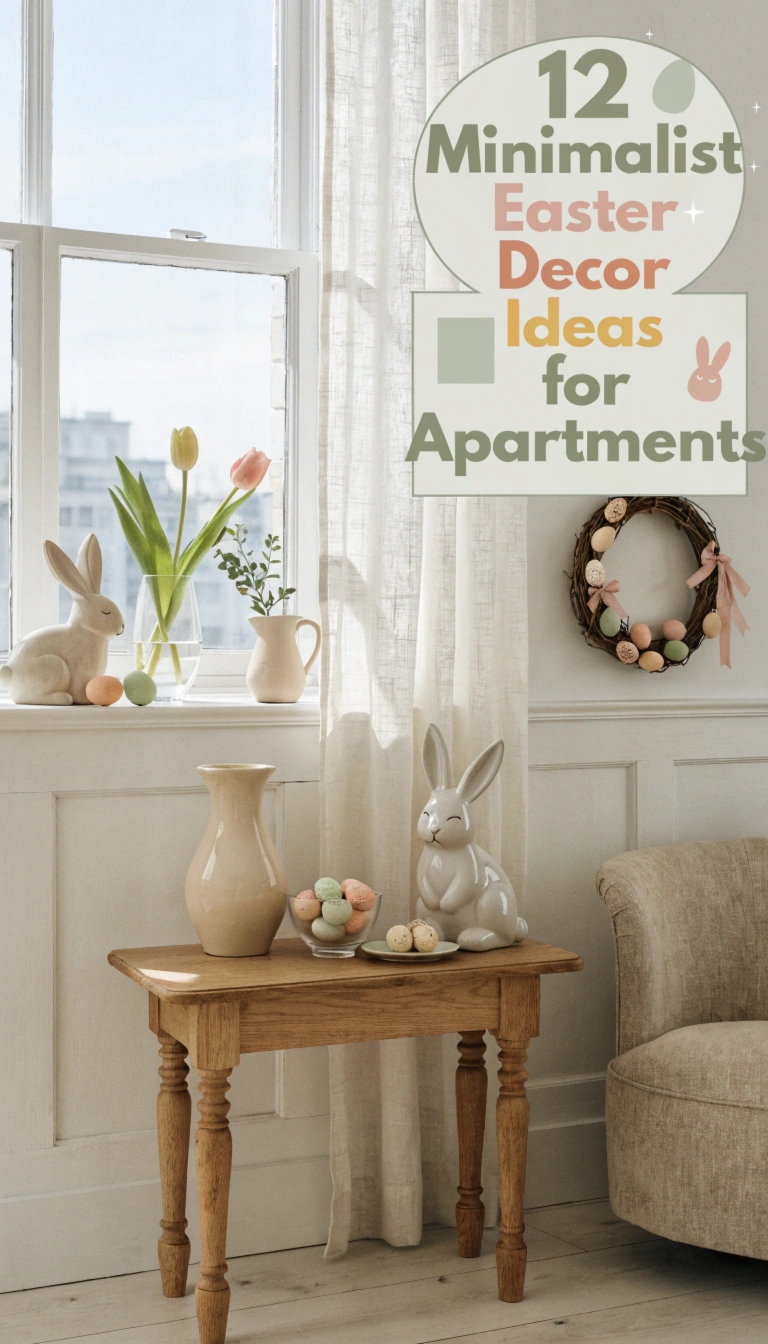 12 Minimalist Easter Decor Ideas for Apartments - Home Experts