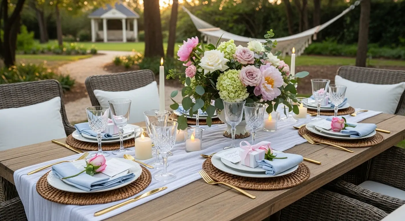 Mother's Day Outdoor Dining Table Decor Ideas for an Unforgettable Celebration