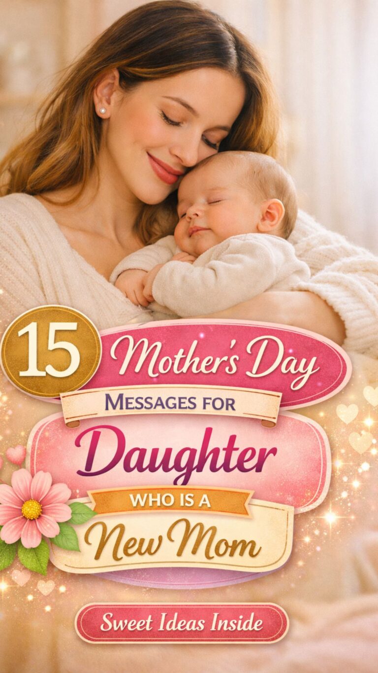 15 Mother’s Day Messages for Daughter Who is a New Mom - Home Experts
