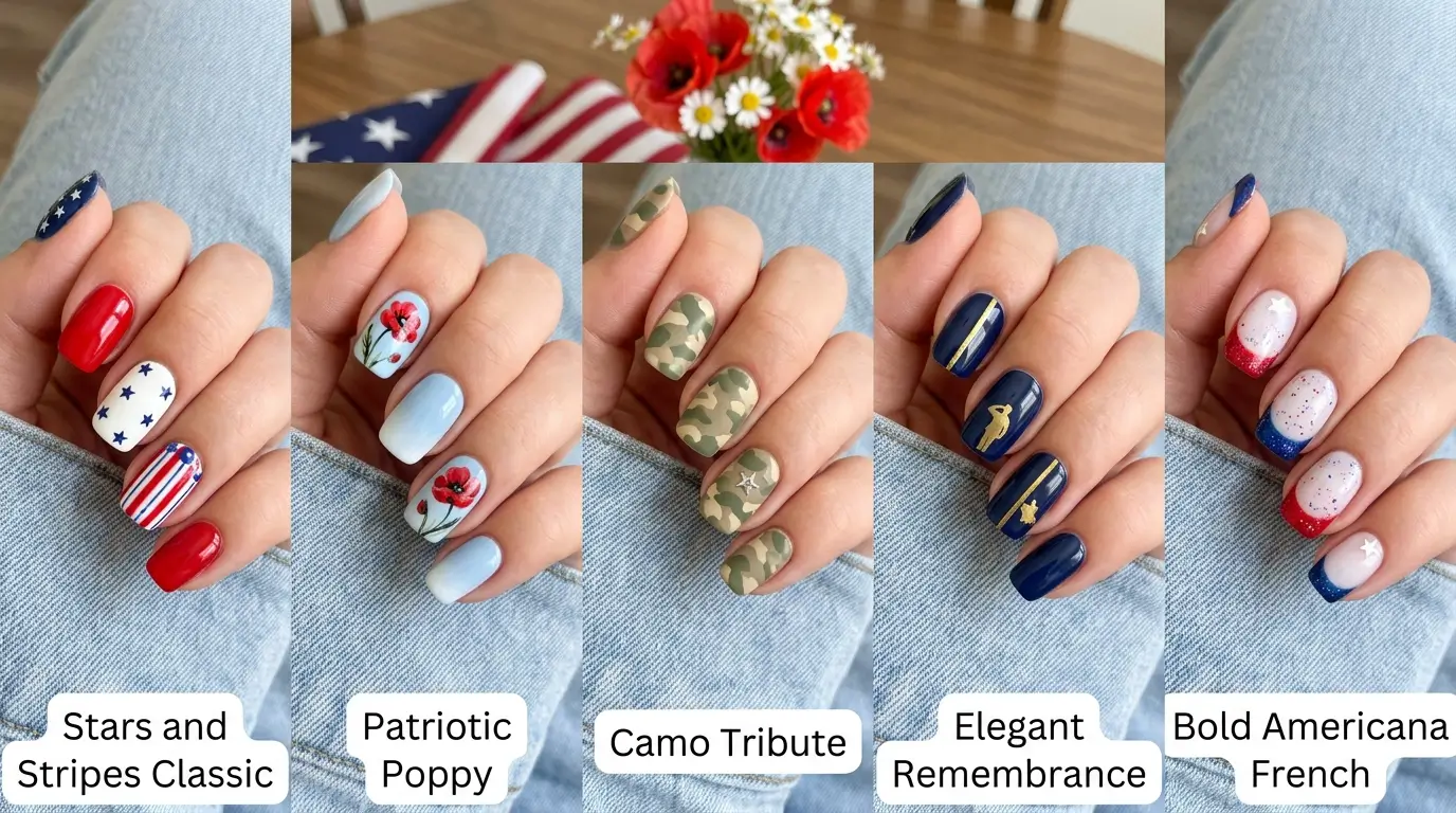 12 Memorial Day Nails Designs Ideas