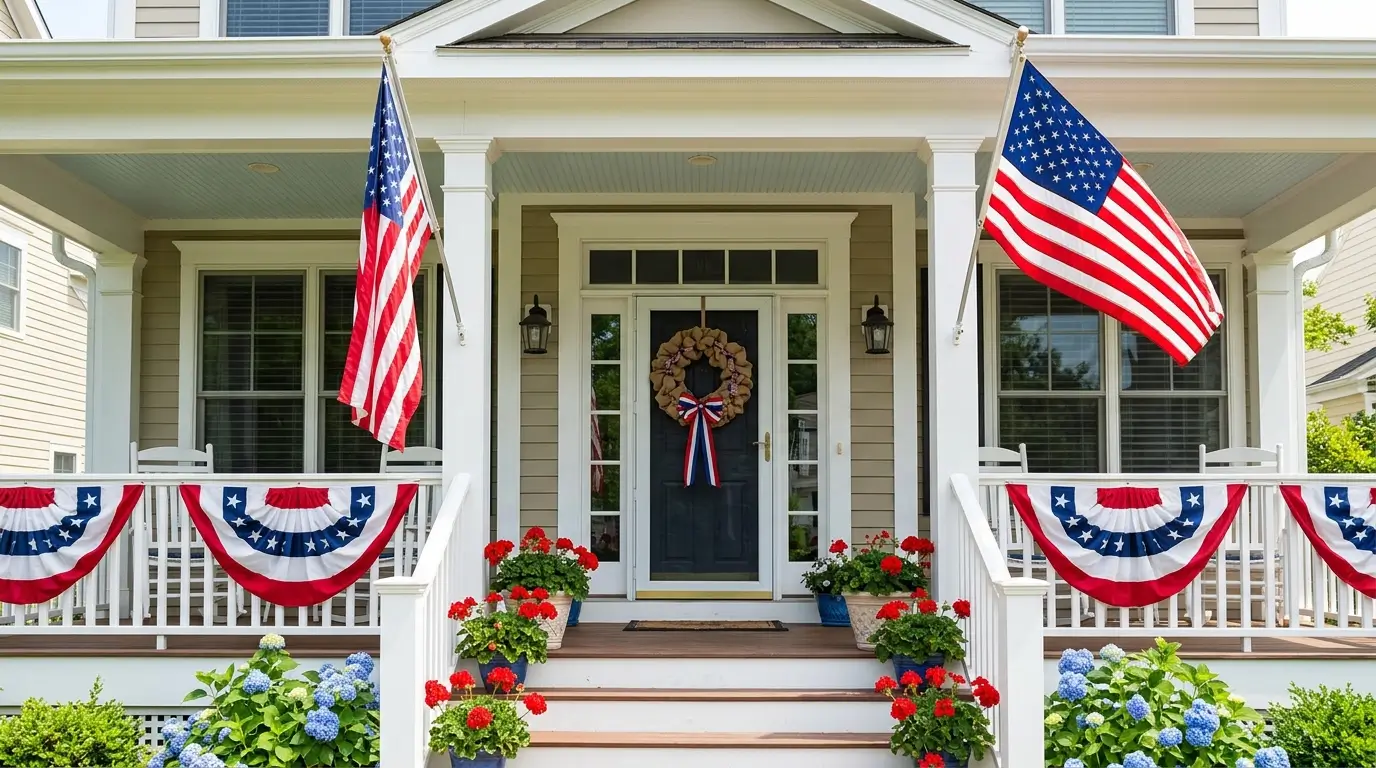 12 Patriotic Outdoor Decorations Ideas