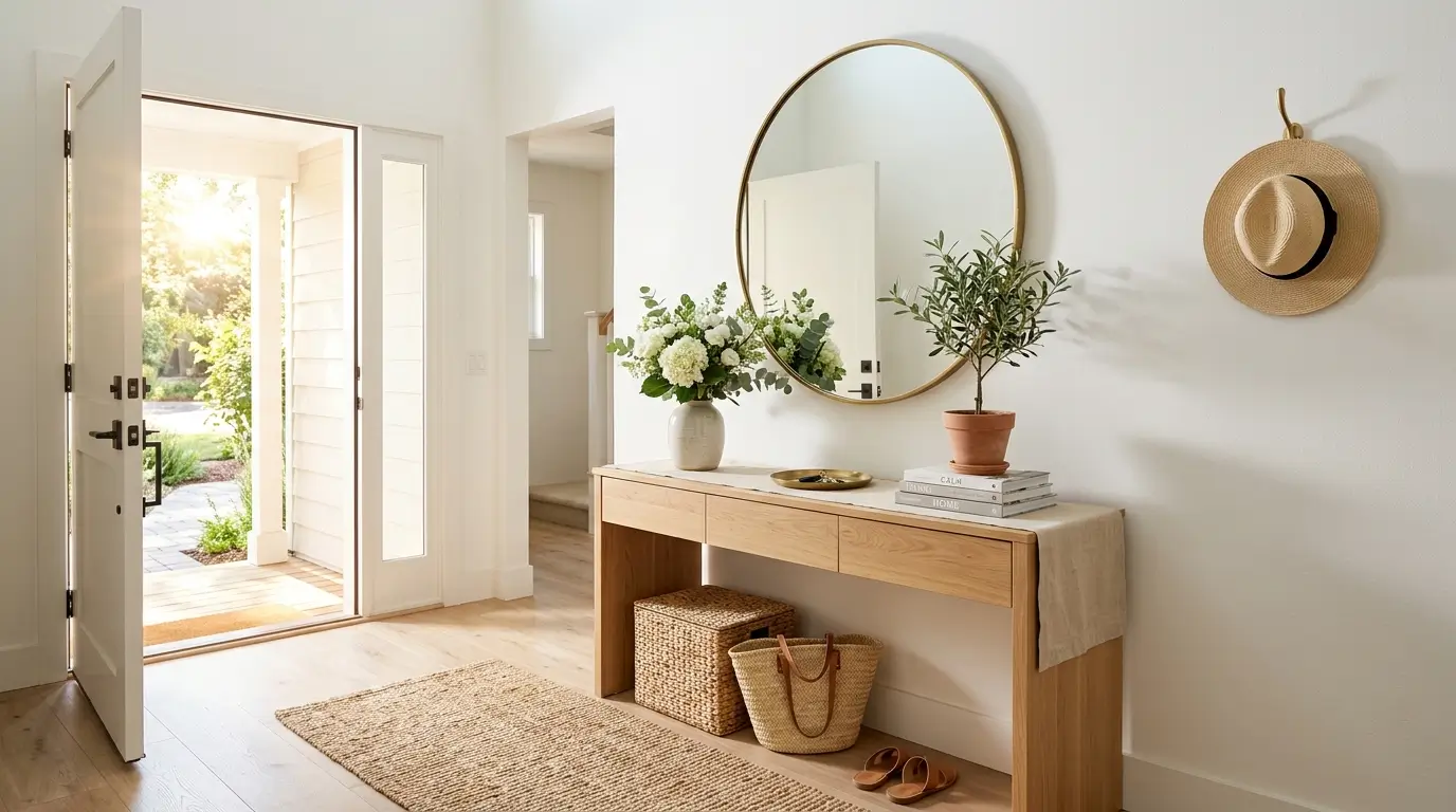 12 Minimalist Summer Entryway Decor Ideas