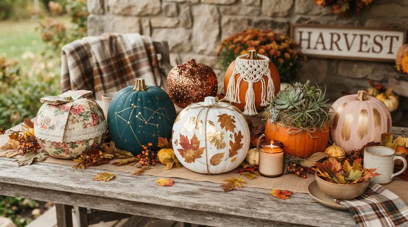 12 Creative Pumpkin Decorating Ideas to Elevate Your Fall Decor