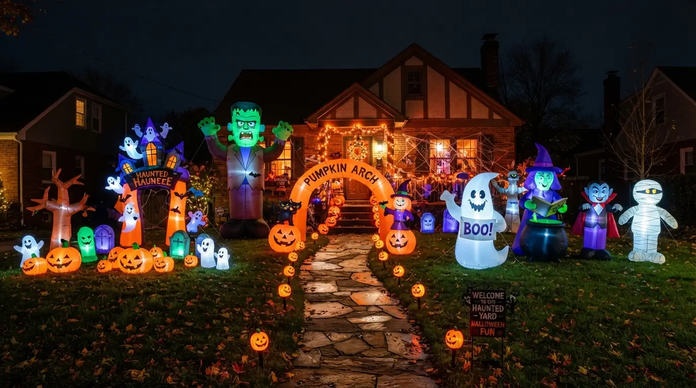 12 Inflatable Halloween Decorations for Your Yard